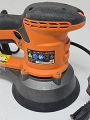 RIDGID R2611 Orange Black Corded 4.4 Amp Random Orbital Sander
