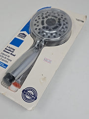 Aquasource #1227786 Chrome Finish Handheld Shower Kit 5 Spray Settings