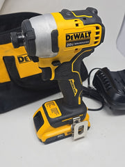 DeWalt 12-volt max 1/4-in Brushless Cordless Impact Driver (Battery Included)