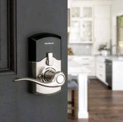 Kwikset SmartCode 917 Entry Traditional Residential Electronic Lever - 99170-001