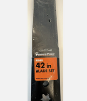 Power Care 1010327681 42 In Blade Set for Murray Lawn Gas Mowers