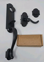 Parts Only - Baldwin Kodiak Double Cylinder 481 Dark Bronze Handleset