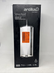 Artika Subway 12W Chrome LED Mini Pendant Light Modern Kitchen Island Fixture