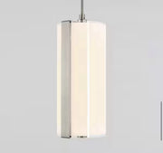 Artika Subway 12W Chrome LED Mini Pendant Light Modern Kitchen Island Fixture