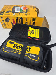 DEWALT 2500 Peak Amp Lithium Jump Starter with USB Power Bank and Carrying Case