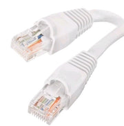 Commercial Electric 150 ft CAT6 Ethernet Patch Cable White Gold RJ45 Male End