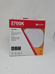 Utilitech LED 2700K Soft White 850 Lumens Recessed Remodel Kit Downlight 6"Dia