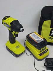 RYOBI ONE+ HP 18V Brushless Cordless Compact 1/4 in. Impact Driver Kit