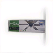 Hunter Alvarado 52 in. Indoor Matte Black Low Profile Standard Ceiling Fan