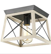 NEW Progress Lighting Briarwood Flush Mount Ceiling Fixture GRAPHITE