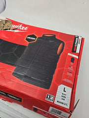 NEW Milwaukee Men's LARGE M12 Axis Black Heated Vest Kit M300Bb-21L
