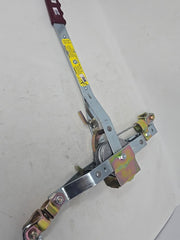 Maasdam 2,000 lb. Capacity 12 ft. Max Lift 15:1 Leverage Winch Puller w/ Cable