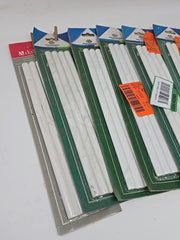 Daltile Linear Gray 1/2 X 12 Inch Jolly Ceramic Wall Trim   Damaged  Lot Of 7
