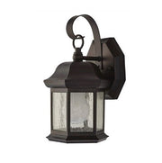 NEW Hampton Bay 10.5 in. 1-Light Bronze Outdoor Wall Light Fixture Sconce