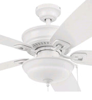 Harbor Breeze, Echo Lake  52" LED Indoor/Outdoor White Ceiling Fan w Light Kit