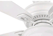 Harbor Breeze, Echo Lake  52" LED Indoor/Outdoor White Ceiling Fan w Light Kit