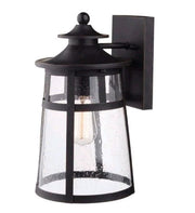Globe Electric Ezekiel Bronze Rustic Farmhouse Indoor/Outdoor Wall Sconce