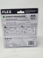 Flex power Tools Stack Pack Storage Extension Cord Wrapper Organizer tool box