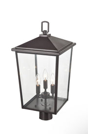 NEW OUTDOOR POST LANTERN BRONZE 2983-PBZ MILLENIUM LIGHTING FETTERTON OS567