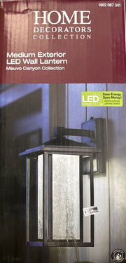 Home Deorators Colectio Medium Exterior LED Wall Lantern