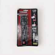 Husky 1200 Lumen Dual Power Rechargeable LED Flashlight USB-C cable not included