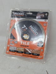 Ridgid 7 in. Tile Continuous Rim Diamond Saw Blade
