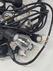 Hampton Bay 48 ft LED String Lights Shatterproof Filament Commercial Grade