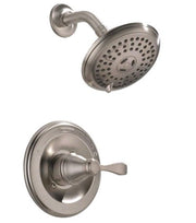 Delta 142984C-BN-A Porter Single-Handle 3-Spray Shower Faucet in Brushed Nickel