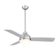 Hampton Bay Blaketon 46 in. Brushed Nickel Ceiling Fan with Tunable LED & Remote