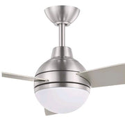 Hampton Bay Blaketon 46 in. Brushed Nickel Ceiling Fan with Tunable LED & Remote