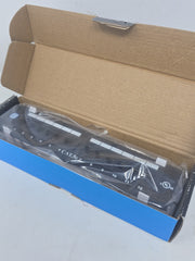 CE Tech 637426 Cat 5e Mini 12 Port Patch Panel with 89D Mounting Bracket