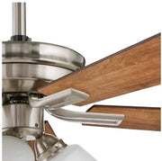 Hampton Bay Sinclair II 44 in. Indoor Brushed Nickel LED Ceiling Fan Reversible