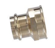 Viega ProPress 1-1/4 in. Press x 1-1/2 in. FPT Zero-Lead Bronze Reducing Adapter