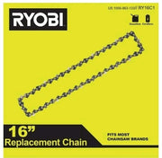 Ryobi RY16C1 16" Chainsaw Chain, 56 Links, 0.050-Gauge, Replacement (Single-Pack