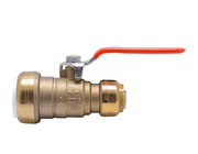 Sharkbite 25551LF 1 in. Push-to-Connect PVC IPS x 3/4 in. CTS Brass Ball Valve