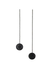 Hampton BayHugger 52 in. LED Indoor Black Ceiling Fan with Light Kit