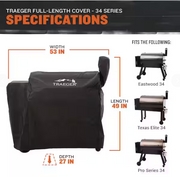 Traeger Pro 34 Grill Cover