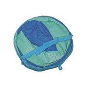 SwimWays Spring Float Papasan - Mesh Float for Pool or Lake - Light Blue / Lime