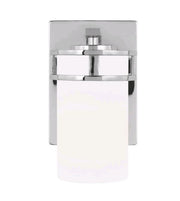 Robie 5 in. 1-Light Brushed Nickel Transitional Bathroom Vanity Light Wall