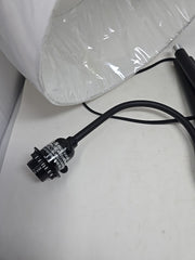 Hampton Bay Carver 58" Black Downbridge Floor Lamp Modern Adjustable Reading