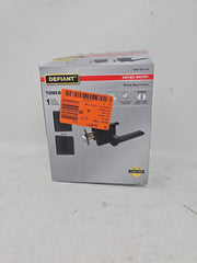 Defiant Tonebridge Matte Black Single Cylinder Combo Pack Square Series