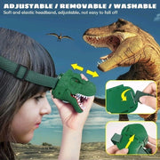 Dinosaur Headlamp for Kids Flashlight Outdoor Camping Gear LED Reading Head Lamp