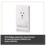 Leviton Decora Dimmer Wall Switch - White (DNKIT-1RW)