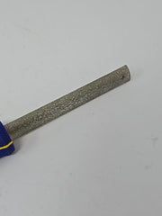 QEP Porcelain Tile File Diamond Grit Blue 4-3/4" Length 10586Q