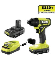 Ryobi 18V ONE+ Impact Driver Kit - PCL235K2 (Green)