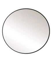 24 in. W x 24 in. H Medium Round Aluminum Frame Wall Mounted Wall Mirror Vanity