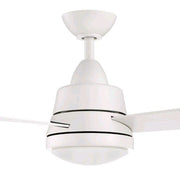 Ceva 54 in. Indoor/Outdoor Matte Black with Matte Black Blades Ceiling Fan with