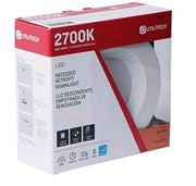 Lot of 2 Utilitech 2700K Soft White 4" LED Recessed Retrofit Downlight New