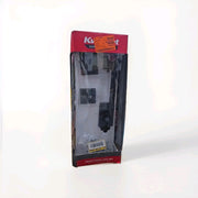 Kwikset San Clemente Handleset Square Pismo Knob Matte Black SmartKey