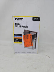 Feit Electric 5" 1500 lm Integrated LED Bronze Dusk to Dawn Mini Wall Pack Light